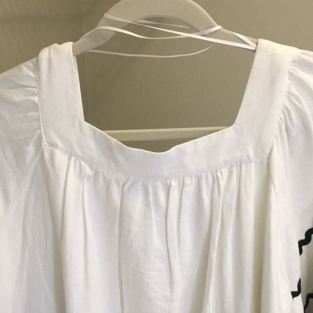 DESIGNER LINEN DRESS - Picture 7 of 8
